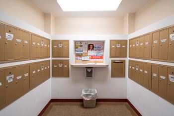 Interior mail area